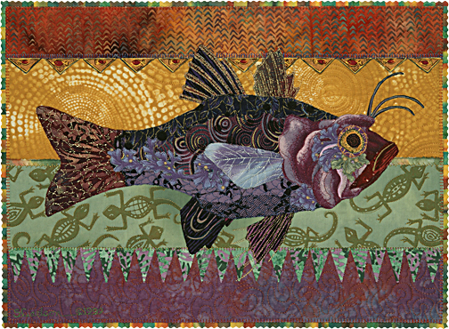 Quilt Stories: There's Somethin' Fishy Going On